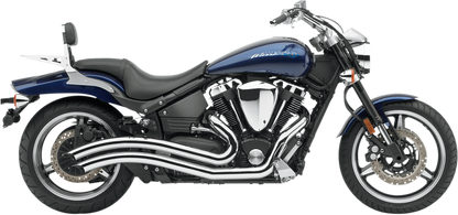 COBRA Speedster Swept Exhaust - Chrome - Road Star Warrior 2222