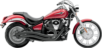 COBRA Speedster Swept Exhaust - Black - Vulcan 900 4218B