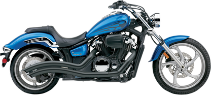 COBRA Speedster Swept Exhaust - Black - Stryker 1300 2230B