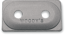 WOODY'S Support Plates - Double Digger® - Natural - 6 Pack ADD2-3775-F