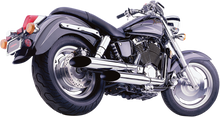 COBRA Classic Deluxe Exhaust - Chrome - VT1100 1573SC