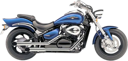 COBRA Classic Slashcut Exhaust - Chrome 3167SC