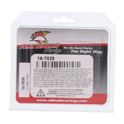 Brake Pad Pin Kit