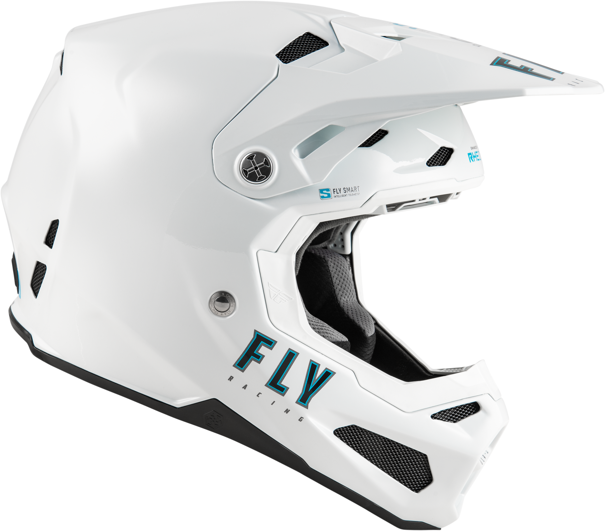 Formula S Carbon Solid Helmet White 2x