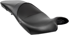 SARGENT World Sport™ Performance Seat - Black - Carbon FX - Low - Versys 650 '15-'22 WS-623-19
