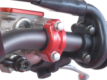 WORKS CONNECTION Rotating Master Cylinder Clamp - Red 31-200