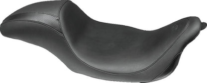 Mustang 08-21 Harley FL Touring Driver Backrest Kit w/Studs - Black