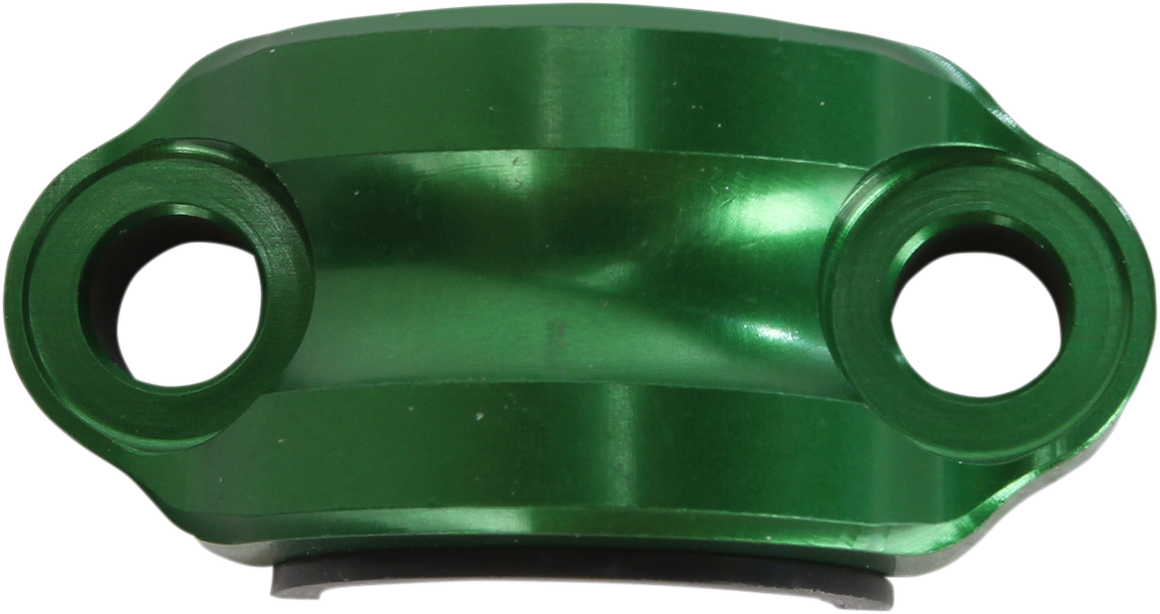 WORKS CONNECTION Rotating Master Cylinder Clamp - Green 31-508