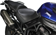 SARGENT World Sport™ Performance Seat - Black - Carbon FX - Regular - Tiger 800 '11-'18 WS-617-19