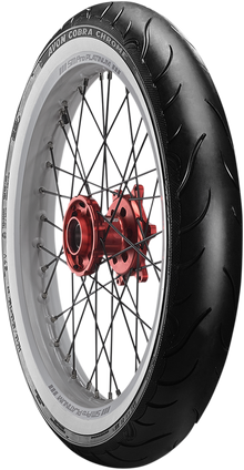 AVON Tire - Cobra Chrome AV92 - Rear - MT90B16 - Wide Whitewall - 74H 640577