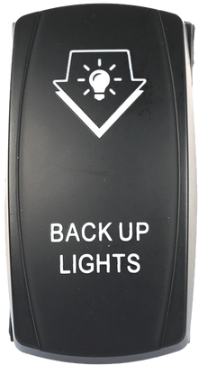 Back Up Lighting Switch Pro Series Backlit