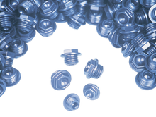 WORKS CONNECTION Oil Plug - Blue - Kawasaki/Suzuki/Yamaha/Honda 24-002