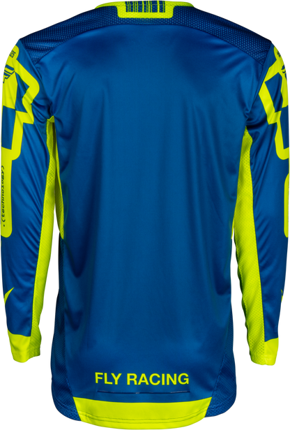 Youth Lite Lancer Jersey Navy/Hi Vis Yxl