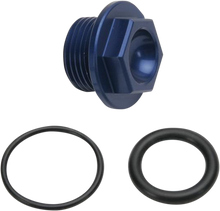 WORKS CONNECTION Oil Plug - Blue - Kawasaki/Suzuki 24-012