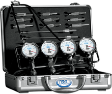 K&L SUPPLY Vacuum Gauge Set - Fuel Pressure - Deluxe 35-3019