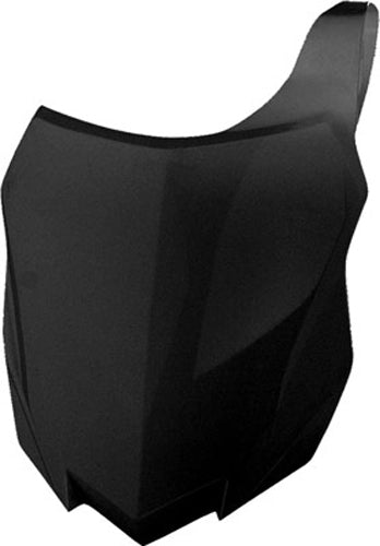 Front Number Plate Black