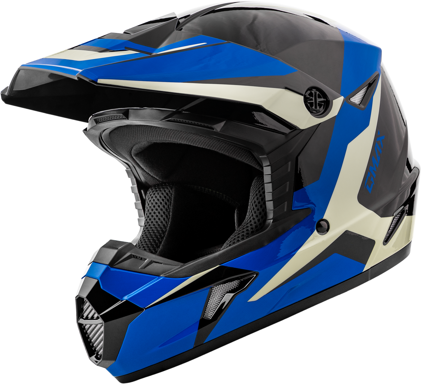 Mx 46y Cyclus Helmet Black/Blue Ym