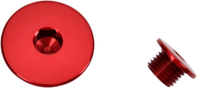 WORKS CONNECTION Engine Timing Plug - Red - Honda 24-508