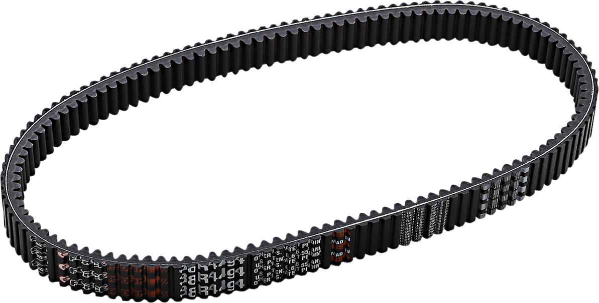 GATES Drive Belt - G-Force RedLine™ - 1-13/32" (W) x 46-1/8" (OC) 38R4494