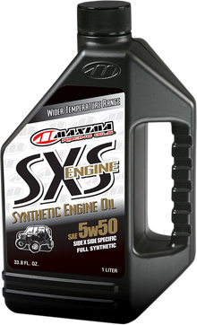 MAXIMA RACING OIL SXS UTV Synthetic 4T Oil - 5W-50 - 1L 30-18901
