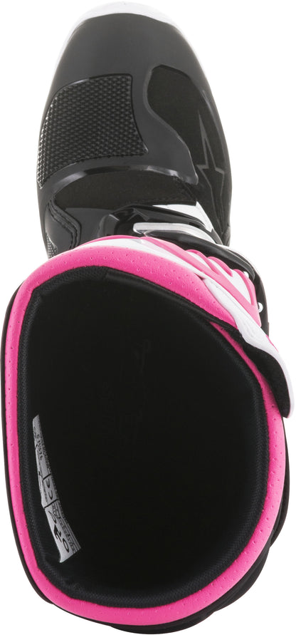 Tech 3 Stella Boots Black/White/Pink Sz 06