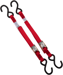 ANCRA Standard Tie-Downs - 1" x 5-1/2' - Red 40888-10