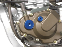WORKS CONNECTION Engine Timing Plug - Blue - Kawasaki 24-543