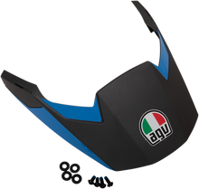 AGV AX9 Peak - Matte Black/Cyan 21KIT76337006 N