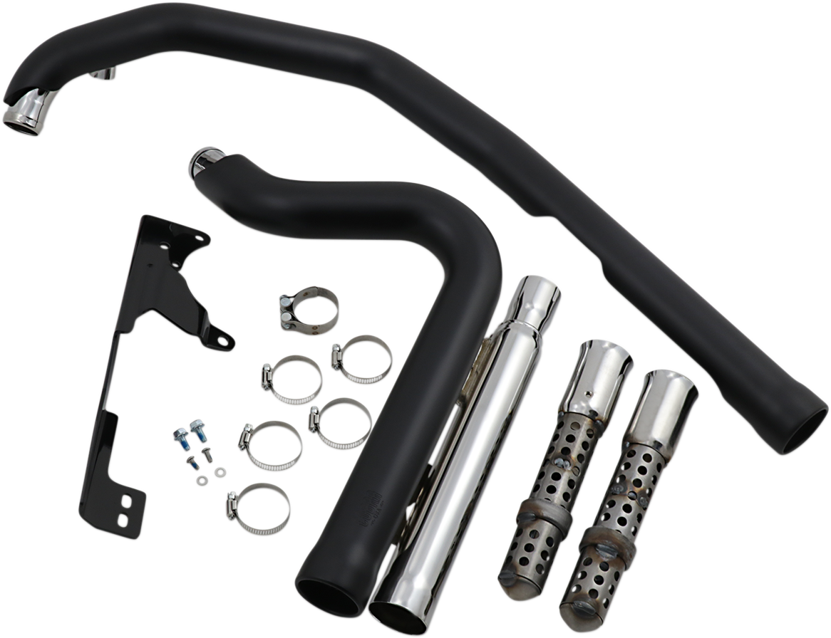COBRA 909 Speedster Short Exhaust System - Black 6705B