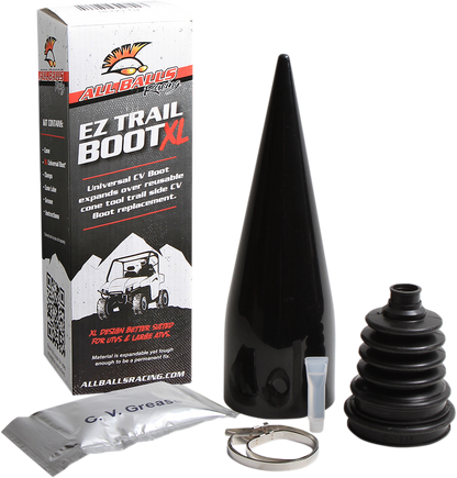 ALL BALLS CV Boot Kit - EZ Trail - XL - with Cone Tool - Universal 19-5038