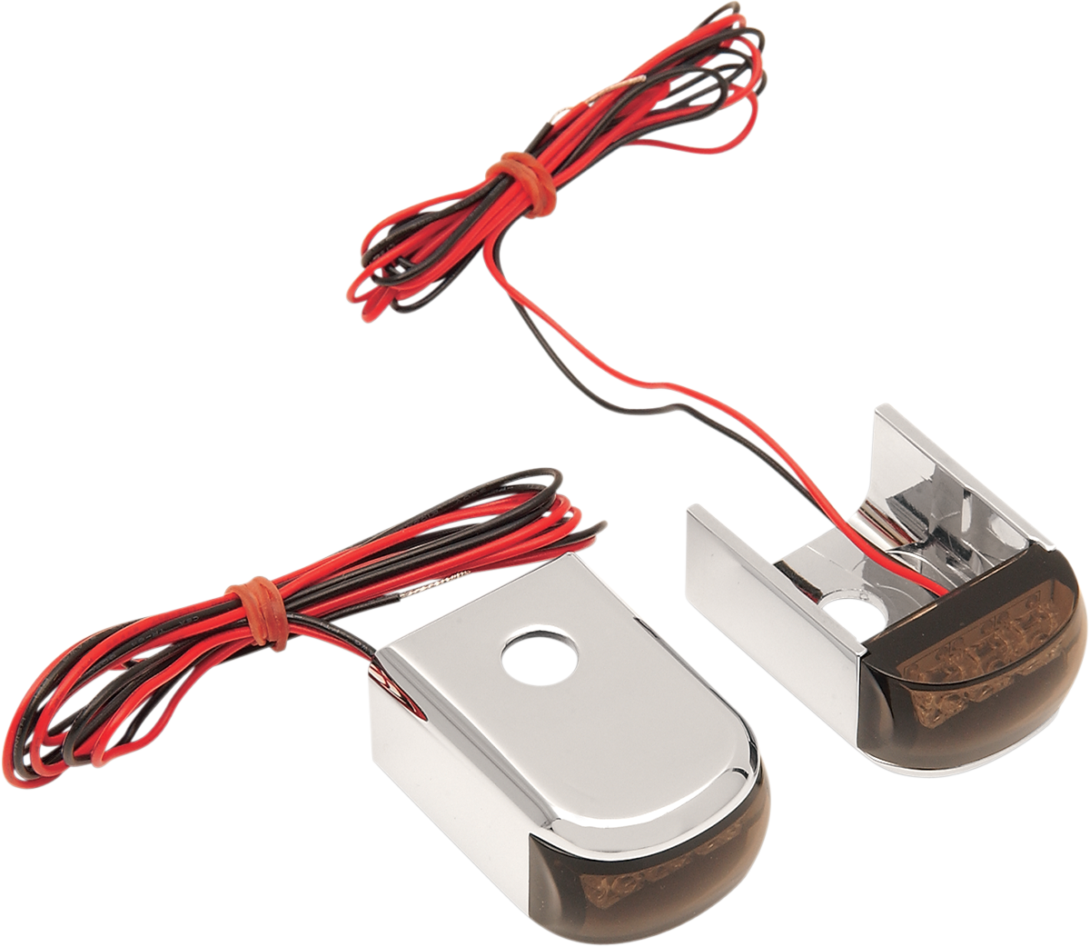ALLOY ART Strut Light - LED - Amber/Smoke - Chrome DSL-1
