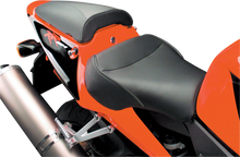 SARGENT World Sport™ Performance Seat - Black - Carbon FX - with Cover - CBR 954 RR '02-'03 WSP-587-19