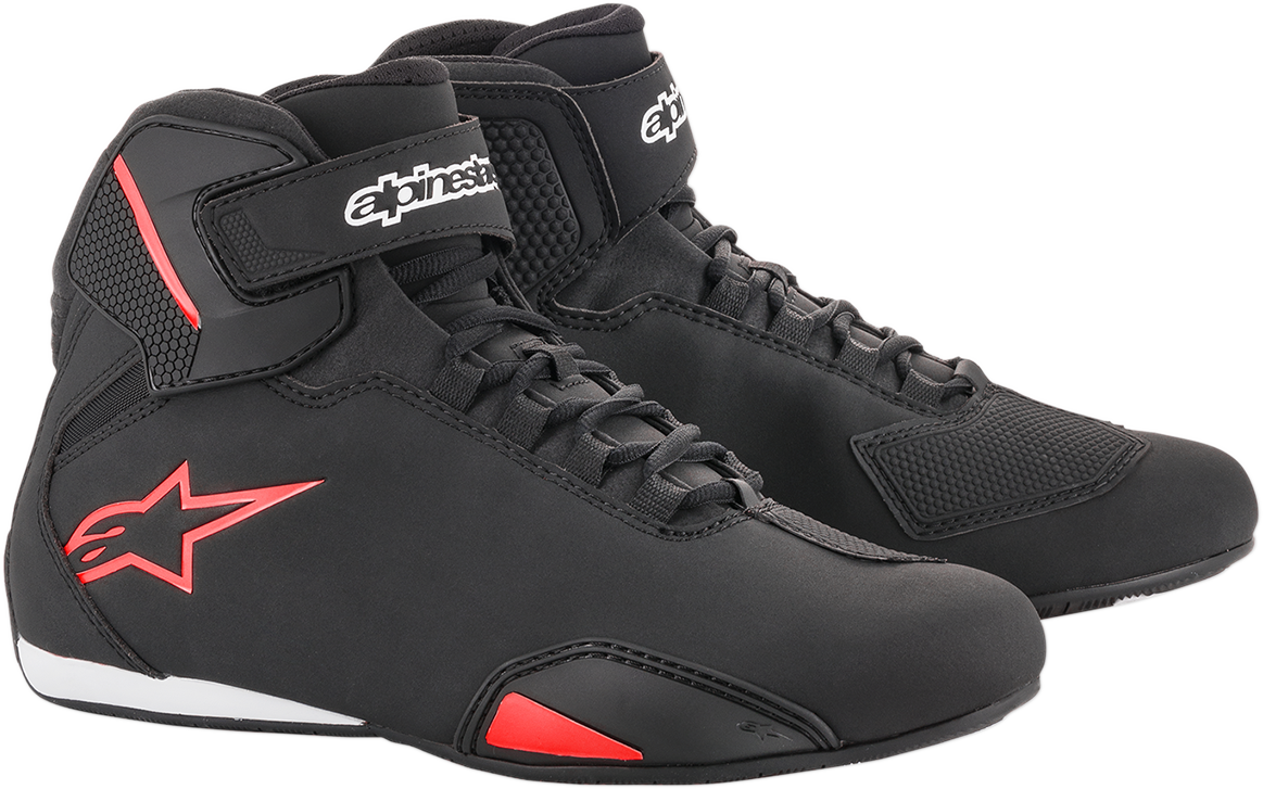 ALPINESTARS Sektor Shoes - Black/Red - US 14 / EU 48 2515518-13-14