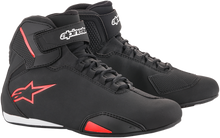 ALPINESTARS Sektor Shoes - Black/Red - US 11.5 / EU 45 2515518-13-11.5