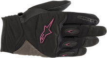 ALPINESTARS Stella Shore Gloves - Black/Fuchsia - Small 3516318-1039-S