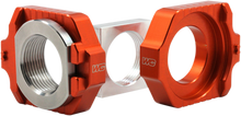 WORKS CONNECTION Elite Axle Block Kit - Orange 17-263