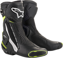 ALPINESTARS SMX Plus Vented Boots - Black/White/Yellow - US 6 / EU 39 2221119-125-39