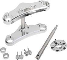 ACCUTRONIX Triple Tree - 49 mm - Chrome - 5° Rake TWD549-ESCK8