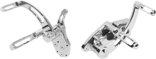 ACCUTRONIX Forward Control - Slotted - Chrome - FL/FX '73-'99 FC103-SSC