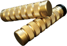 ACCUTRONIX Knurled Notched Custom Grips - TBW - Brass GR101-KN5