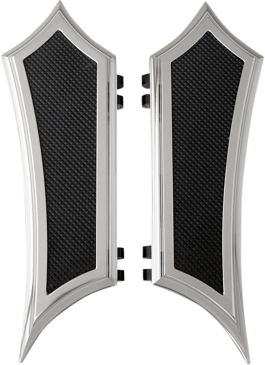 ACCUTRONIX Instagator Extended Flooboards - Driver - Chrome FBF01-IC