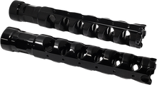ACCUTRONIX Muzzle Break Foot Pegs - Rigid Mount - Black PF121-AKB