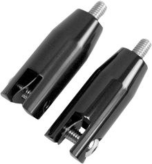 ACCUTRONIX Rear Foot Peg Mount - Black - FLT/FLH '93-'24 FPMT501-B