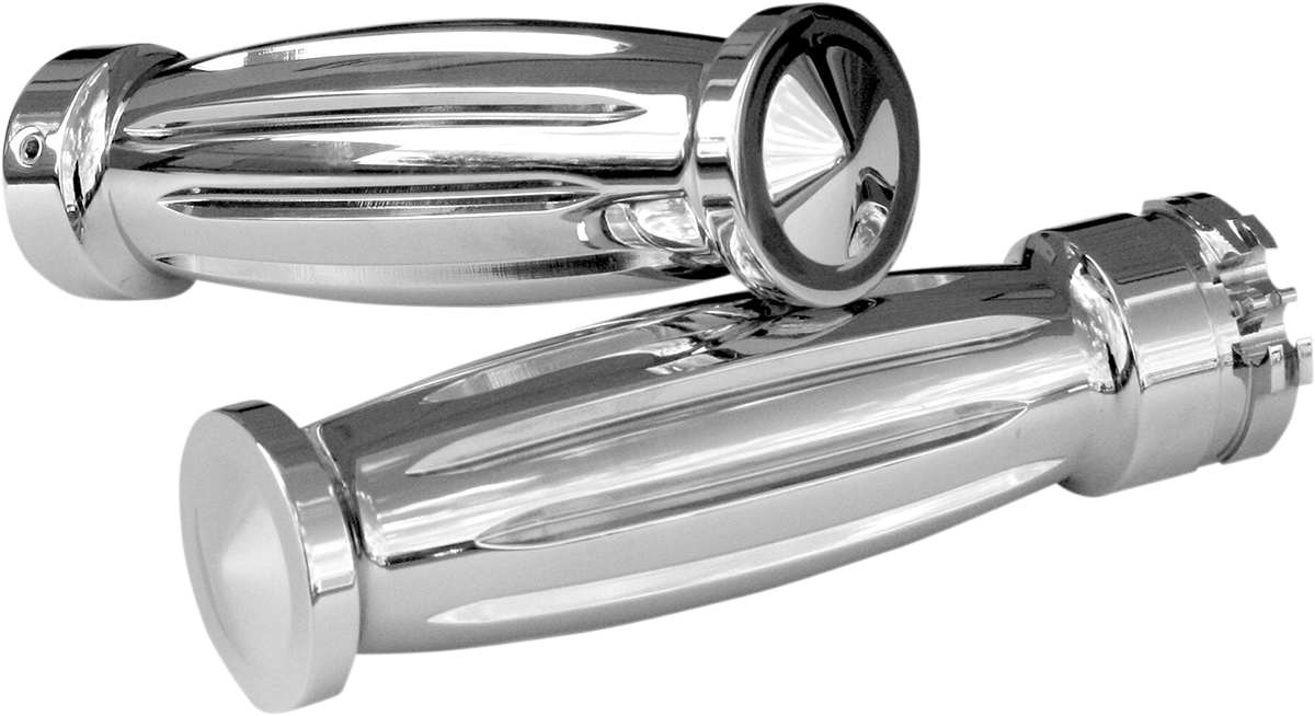 ACCUTRONIX Custom Grips - Diamond - Cable - Chrome GR100-IC