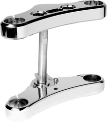 ACCUTRONIX Elite Triple Tree - 49 mm - Chrome - 5° Rake TWD549-ESC