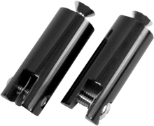 ACCUTRONIX Front Foot Peg Mounts - Black - 3/8"-16 FPMT200-B
