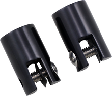 ACCUTRONIX Rear Peg Mounts - Black - 1/2"-13 FPMT400-B