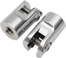 ACCUTRONIX Rear Foot Peg Mounts - Silver - 1/2"-13 FPMT400-C