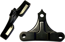 ACCUTRONIX Hot Legs/Bagger Legs Fender Spacers - Black - 0.4375" Spacer - For 6-3/8" Width Fender TFS49-NF7/16B