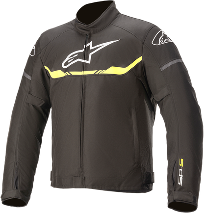 ALPINESTARS T-SP S Waterproof Jacket - Black/Yellow Fluo - Medium 3200120-155-M